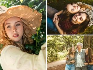 Fotoshoot naar keuze op buitenlocatie + 3 digitale foto's