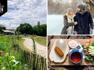 Wandelarrangement incl. koffie/thee + lekkers + lunchproeverij bij De Helden van Kien