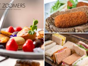 12-uurtje of high tea (1,5 uur) bij ModeMall Piet Zoomers Wilp