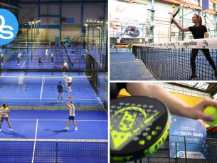Huur padelbaan voor max. 4 personen (1 of 1,5 uur)