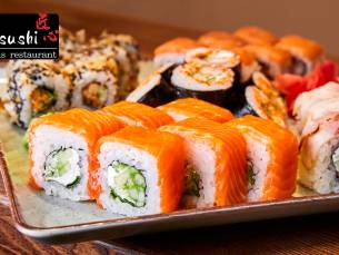 Sushibox naar keuze (32 of 50 stuks) om af te halen bij OSushi Tilburg of OSushi Berkel-Enschot