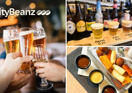 Bierproeverij + bittergarnituur bij CityBeanz in hartje Vlissingen