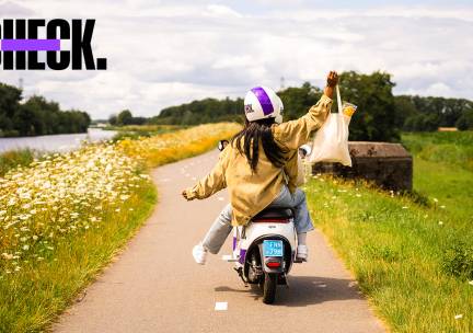 10x de eerste 10 rijminuten gratis of â¬1 korting bij Check