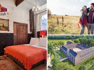 Overnachting voor 2 + welkomstdrankje + ontbijt + late check-out aan het Pieterpad