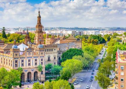 Onvergetelijke stedentrip vanuit een 4*-hotel op een toplocatie in hartje Sevilla incl. ontbijt!