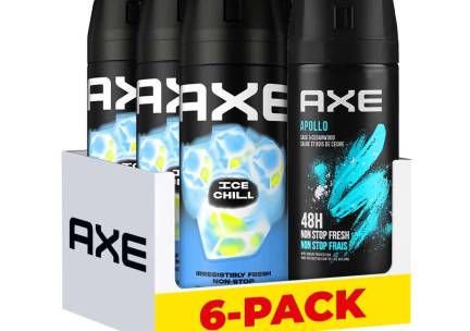 6x 150ml AXE Deo Spray - Keuze Uit 2 Populaire Geuren! ...