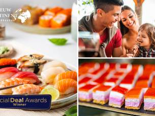 All-You-Can-Eat & Drink (2,5 uur) bij Nieuw Continent Wereldkeuken