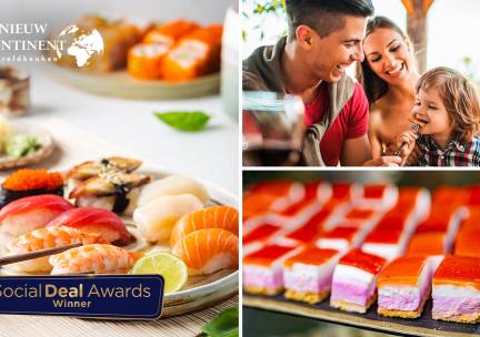 All-You-Can-Eat & Drink (2,5 uur) bij Nieuw Continent Wereldkeuken