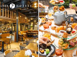 High Tea, High Wine, High Beer of High Bubbles voor 2 bij Fletcher Hotels