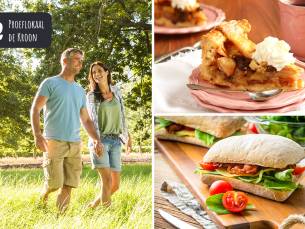 2-gangenlunch of wandelarrangement bij Proeflokaal de Kroon