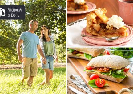 2-gangenlunch of wandelarrangement bij Proeflokaal de Kroon
