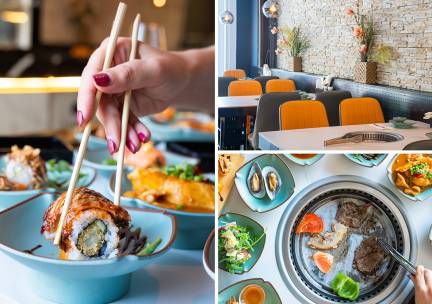 All-You-Can-Eat & Drink sushi en Korean BBQ of hotpot (2,5 uur) bij Xin & Hao