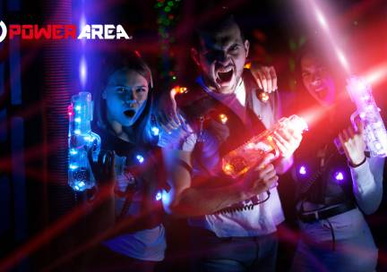 2 sessies lasergame bij Powerarea
