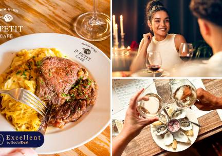 3-gangendiner Ã  la carte bij Le Petit CafÃ© Haarlem