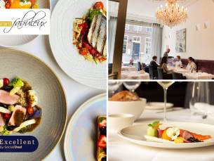3-gangenlunch of 5-gangendiner van de chef bij Fabuleux in hartje Den Bosch