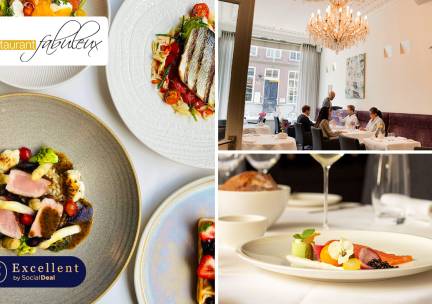 3-gangenlunch of 5-gangendiner van de chef bij Fabuleux in hartje Den Bosch