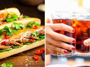Vietnamese banh mi + drankje naar keuze