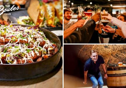 Shared dining-diner (evt + 1 uur jeu de boules) bij The Boules Club in Alkmaar