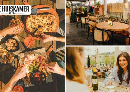 Shared dining-diner in hartje Breda