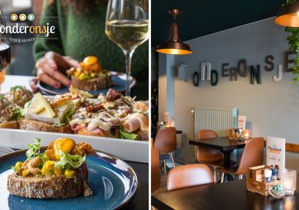 Lunchplateau bij Lunchroom ât Onderonsje