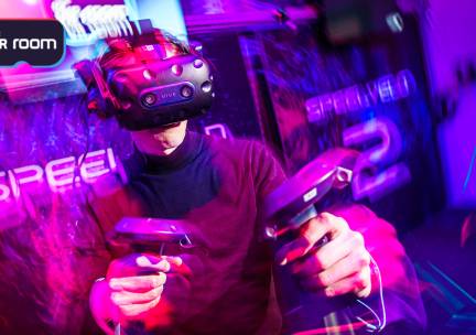 Gamen in een VR-room (1 uur) in Nieuwegein