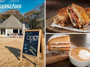 Gebak + drankje of lunch + drankje aan het strand