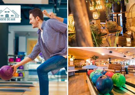 2 uur bowlen (tot 6 personen) bij Hoeve de Aar