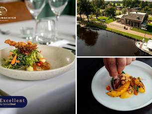 3-gangenlunch of -diner van de chef + amuse