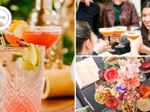 High borrel tree met borreletagÃ¨re en drankje(s) naar keuze bij Blossom by KP
