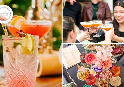 High borrel tree met borreletagÃ¨re en drankje(s) naar keuze bij Blossom by KP
