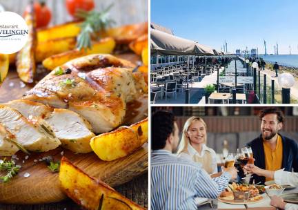 3-gangen keuzediner bij Restaurant Grevelingen