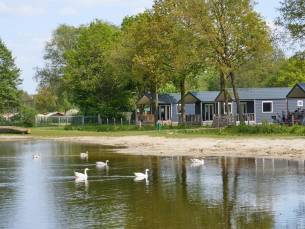 Strandchalet met hottub