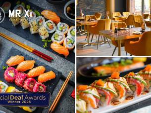 Sushibox (24, 54 of 72 stuks) om af te halen bij Mr Xi Asian Bistro