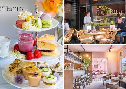 Luxe high tea bij Brasserie De IJsboetiek