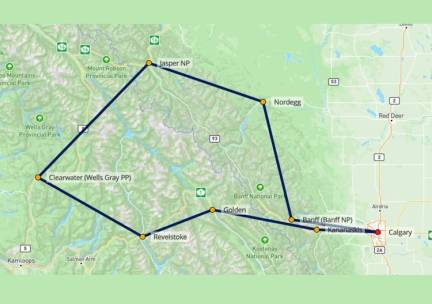 Canadian Rocky Mountains (15 dagen)