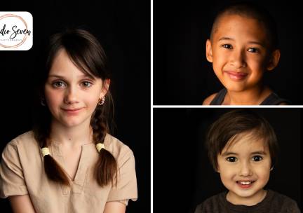 Mini-fotoshoot in headshot-stijl + 5 bewerkte foto's (20 min)