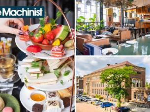 High tea of koffie + gebak aan de haven van Rotterdam