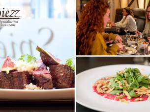 3-gangendiner Ã  la carte bij Restaurant Spiezz