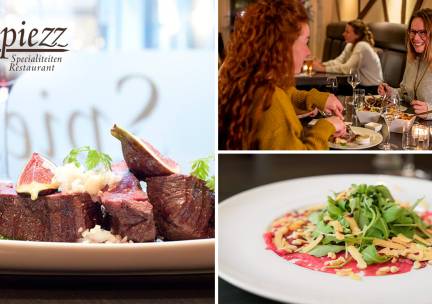 3-gangendiner Ã  la carte bij Restaurant Spiezz