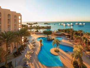 8 daagse vliegvakantie naar Marriott Hurghada Beach Resort in hurghada, egypte