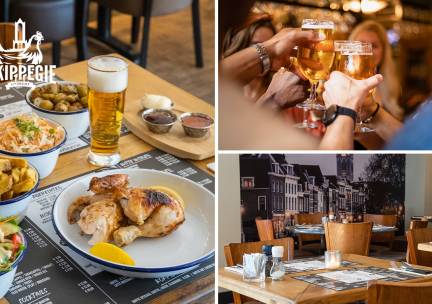 9-gangenlunch of -diner bij 't Kippegie