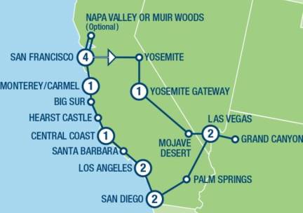 West Coast Insider (15 dagen)