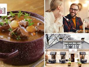 5-gangendiner Ã  la carte + luxe koffie