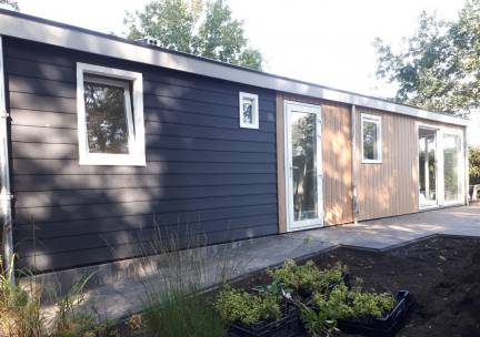 Luxe chalet voor 8 personen op recreatiepark Uddelermeer in Uddel