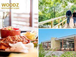 Wandelarrangement of 3- of 4-gangen keuzediner bij Restaurant Woodz