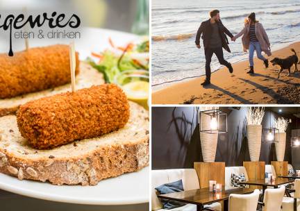 Wandelarrangement aan het strand bij IEGEWIES
