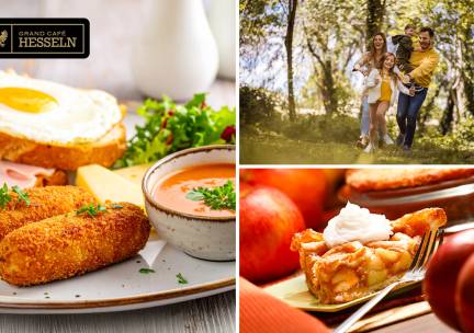 Wandelarrangement + 12-uurtje bij Grand Café Hesseln