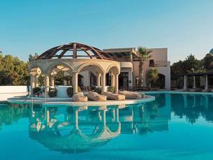 8 daagse vliegvakantie naar Curio Collection by Hilton Lindian Village Beach Resort Rhodes in lardos, griekenland