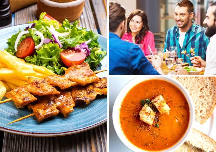 3-gangen keuzediner bij Stone Grill House