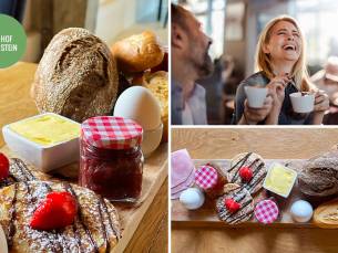 Luxe ontbijtbuffet bij Op 't Hof Olmenstein